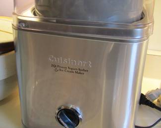 Cuisinart ice cream maker