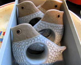 Fitz & Floyd napkin rings