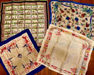 Vintage scarves