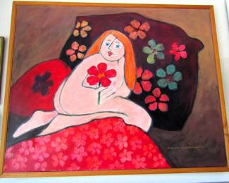 Noel Spangler "Nude With Only One Boob Showing"