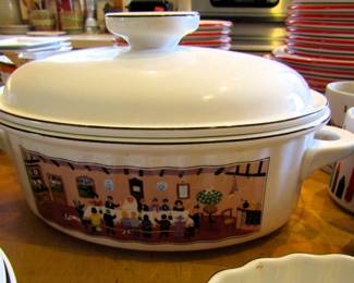 Villeroy & Boch "Naif" serving watre