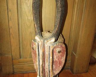 Antique African "Goli Glen" mask (Ivory Coast)