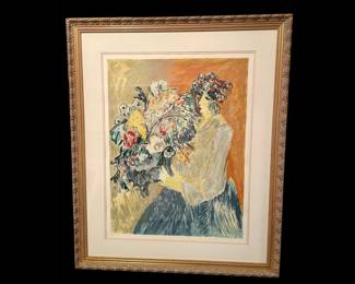 Lithograph by Barbara A Wood 55/250