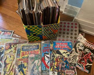 vintage comics and coins