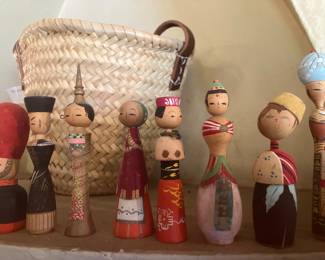 vintage world dolls from the 40's have about 40 of them