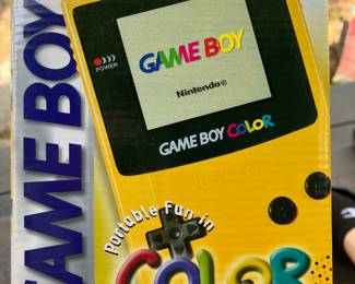 Game Boy Color Console Pokemon Design Official Nintendo product unused.