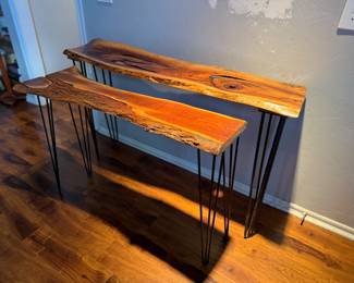 Live Edge Slab Tables