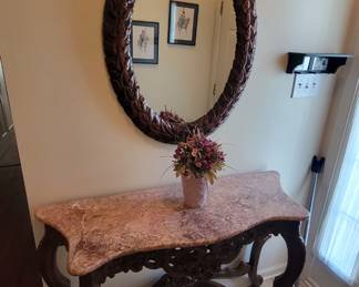 Side Marble Table 48x33