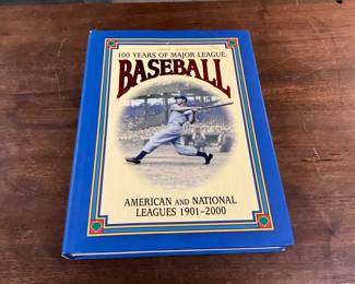 100 Years of Major League Baseball Hardcover Book