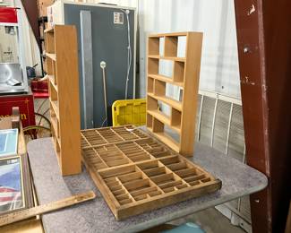 Wooden Printers Drawer - Riley Wood Shelves 