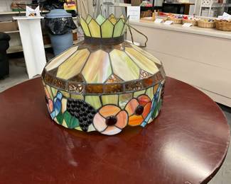 Stained Glass Ceiling Fixture 