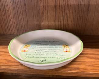 Abbey Gift Amazing Woman Pie Plate
