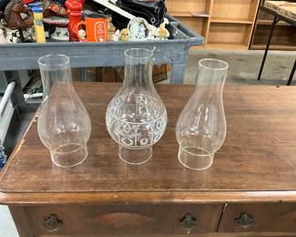 Oil Lamp Chimneys