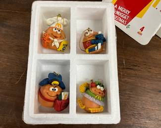 1997 McMemories "A Merry McNugget Christmas" Ornaments