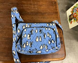 Vera Bradley Crossbody "Playful Penguins" Bag/Purse
