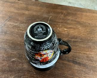 Disney Parks Alice in Wonderland Triple Stacked Mad Hatter Coffee Tea Cup Mug