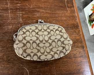 Coach Kisslock Coin Purse