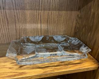 Crystal Clear Studios 5 Section Serving Tray Japan