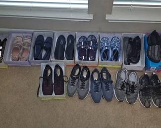 Over 40 Pair of Shoes - Size 7 1/2 & 8, New & Gently Used (a variety of Brands - Many "Easy Spirit")
