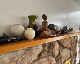 Misc. art and pottery