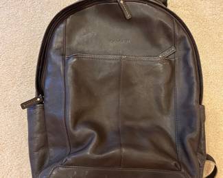 Coach Backpack Leather 