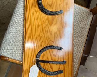 Amush horshoes, made in Texas