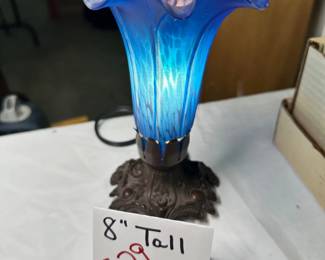 Flower Light Glass Art