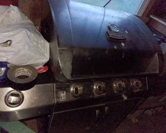 Stainless BBQ grill