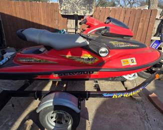 2012 Bombardier Sea Doo and Trailer.