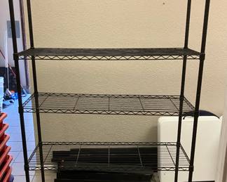 Metal Shelves. 2 available.