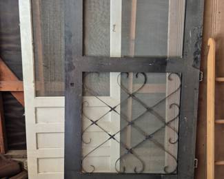 Vintage screen doors 
