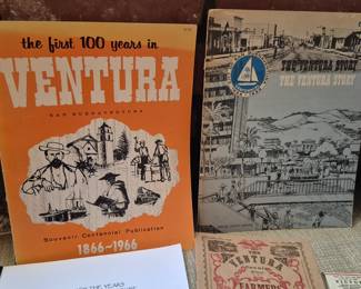 Fun collectibles printed for 1966 Centennial Celebration of Ventura 