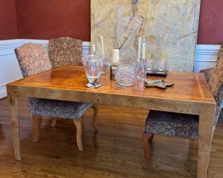 Robert Weston design handmade dining table.