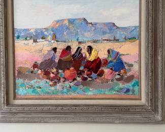 OSWALDO VENTURA Original Oil on Canvas