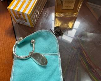 Sterling Tiffany Keychain 