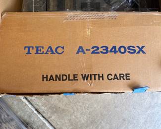 TEAC A-2340SX 7 inch 4 Track 4 Channel Reel to Reel Tape Deck Recorder 