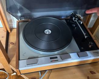 Vintage Thorens TD 125 West Germany Turntable 