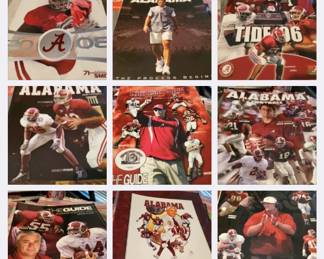 Alabama Media Guides, Magazines, Rammer Jammer - Much More