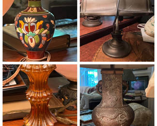 This is a great assortment of smaller table lamps....pick your favorite!