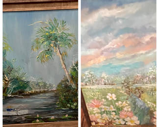 More from local artist Sally Jan Smith....Dunn's Creek and Princess Place inspired paintings