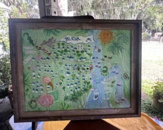 This is the cutest rendition of a PALATKA street map....Can you find your house?