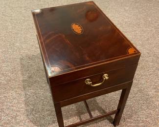 Baker Furniture - Mahogany inlaid stand