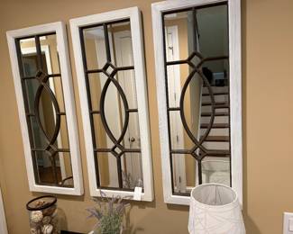 3 mint Ballard Design mirrors