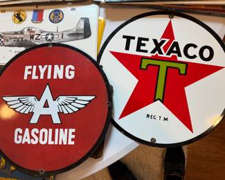 Old Porcelain signs