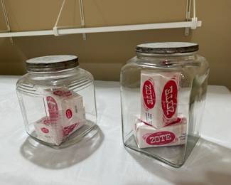 Multiple 1930’s Hoosier Cabinet jars