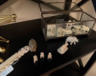 Ivory figurines