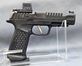 Sig Sauer P365 Fuse 9 mm Pistol SN# 66G591988, Holosun EPS Carry Optical Sight, 5 Total Mags (2 Are Extended), Paperwork, 2 Additional Back Straps, With Soft Case, In Hard Case