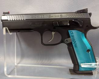 CZ Czech Republic/ CZ USA Shadow 2 9x19 Pistol SN# H225767, 3 Total Mags, Cleaning Brush, Parts, Paperwork, In Hard Case