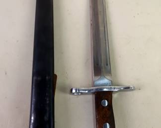 Elsener Schwyz Bayonet, SN 958872, In Scabbard 