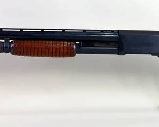 Ithaca 37 Featherlight 12 ga Pump Action Shotgun SN# 371500975, For 2 3/4" Shells, 29" Bbl, Fiber Optic Front Sight 